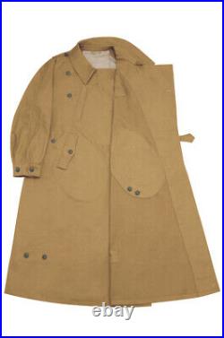 WW2 DAK Tropical Afrikakorps Motorcyclist sand protective coat Kradmantel