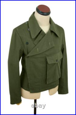 WW2 DAK/Tropical Afrikakorps olivebrown Heer panzer wrap/jacket type II