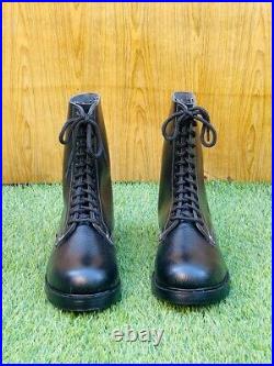 WW2 GERMAN 2nd PATTERN PARATROOPER BOOTS (FRONT LACE)