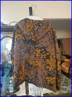 WW2 GERMAN Autumn camo parka sz 46 48 excellent reproduction made in USA