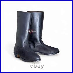 WW2 GERMAN EARLY-WAR M35 TALL JACKBOOTS GERMAN MARCHING BOOTS Made to Size