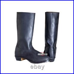 WW2 GERMAN EARLY-WAR M35 TALL JACKBOOTS GERMAN MARCHING BOOTS Made to Size