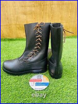 WW2 GERMAN FIRST PATTERN PARATROOPER (Side Laces) LEATHER BOOTS