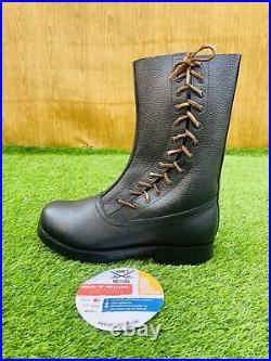 WW2 GERMAN FIRST PATTERN PARATROOPER (Side Laces) LEATHER BOOTS