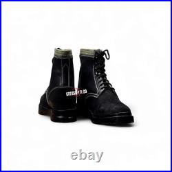 WW2 GERMAN GEBIRGSJÄGER MOUNTAIN TROOPS LEATHER ANKLE BOOTS, Made to size