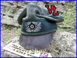 WW2 GERMAN HEER 1'st MOUNTAIN DIV. EDELWEISS NCO CRUSHER BATTLE USED STYLE