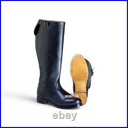 WW2 GERMAN HEER OFFIZIERSTIEFEL OFFICER JACKBOOT WITH BUCKLE STRAP, Made to Size WW2 GERMAN HEER OFFIZIERSTIEFEL OFFICER JACKBOOT WITH BUCKLE STRAP, Made to Size