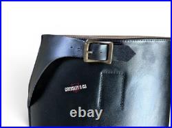 WW2 GERMAN HEER OFFIZIERSTIEFEL OFFICER JACKBOOT WITH BUCKLE STRAP, Made to Size WW2 GERMAN HEER OFFIZIERSTIEFEL OFFICER JACKBOOT WITH BUCKLE STRAP, Made to Size