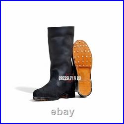 WW2 GERMAN JACKBOOTS REPRO M1939 MARSCHSTIEFEL HOBNAIL SOLE Made to Size