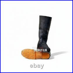 WW2 GERMAN JACKBOOTS REPRO M1939 MARSCHSTIEFEL HOBNAIL SOLE Made to Size