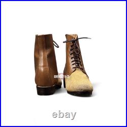 WW2 GERMAN TEXLED LOWBOOTS HOBNAIL SOLE MARCHING BOOTS REPRO, Made to Size
