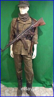 WW2 Ger M40-size XL/54-WH uniforms KIT(Cap, Tunic, Pants, Belt, Y)-REPRO