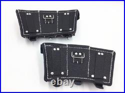 WW2 German 98K Soldier Leather Equipment Bag Set Belt Historical Replica Collect