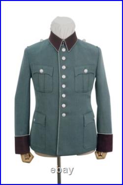 WW2 German Administrative Gabardine Service Waffenrock Tunic Short Cut