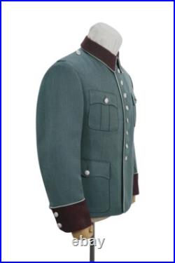WW2 German Administrative Gabardine Service Waffenrock Tunic Short Cut