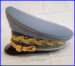 WW2 German Airforce Air Marshal Generals Officers Visor Hat Cap schirmmützen