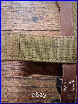 WW2 German Army'A' Frame With Bag atf Repro