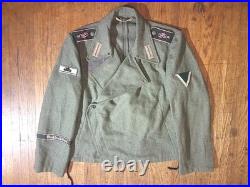 WW2 German Army E. M. Motorized Artillery Tunic (Lost Battalion's Repro.)