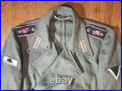 WW2 German Army E. M. Motorized Artillery Tunic (Lost Battalion's Repro.) WW2 German Army E. M. Motorized Artillery Tunic (Lost Battalion's Repro.)