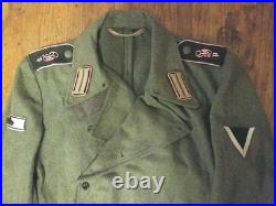 WW2 German Army E. M. Motorized Artillery Tunic (Lost Battalion's Repro.)