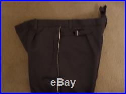 WW2 German Army / Elite Officers Trousers Pants With White Piping Never Worn