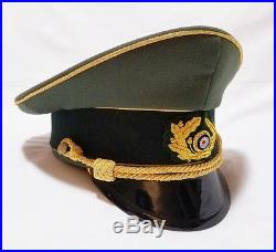 WW2 German Army Field Marshal General Officers Parade Dress Hat Cap Schirmmutze