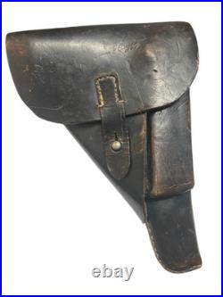 WW2 German Army JWA Stamped P38 Leather Holster