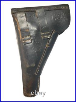 WW2 German Army JWA Stamped P38 Leather Holster