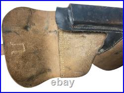 WW2 German Army JWA Stamped P38 Leather Holster