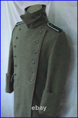 WW2 German Army M36 Greatcoat Reproduction Heavy Wool Military Overcoat