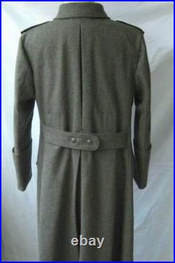 WW2 German Army M40 Greatcoat Reproduction Heavy Wool Military Overcoat