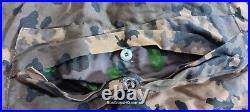 WW2 German Army Oakleaf Camo Zeltbahn Oak Camouflage Poncho #2