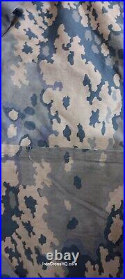 WW2 German Army Oakleaf Camo Zeltbahn Oak Camouflage Poncho #2