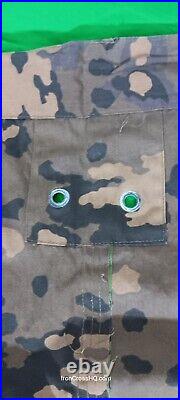 WW2 German Army Oakleaf Camo Zeltbahn Oak Camouflage Poncho #2