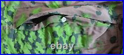 WW2 German Army Oakleaf Camo Zeltbahn Oak Camouflage Poncho #2