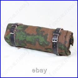 WW2 German Army Oakleaf Camo Zeltbahn Oak Camouflage Poncho with Straps