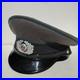 WW2 German Army Officer Visor Cap Field Grey Blue Piping Costume Film/TV