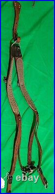 WW2 German Austrian Y Straps Original Marked-Ges Gesch Wien Padded