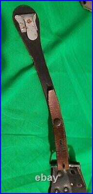 WW2 German Austrian Y Straps Original Marked-Ges Gesch Wien Padded