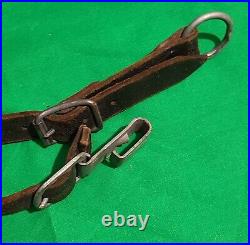 WW2 German Austrian Y Straps Original Marked-Ges Gesch Wien Padded