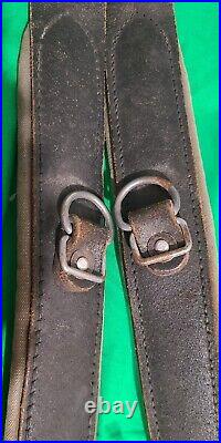 WW2 German Austrian Y Straps Original Marked-Ges Gesch Wien Padded