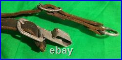 WW2 German Austrian Y Straps Original Marked-Ges Gesch Wien Padded
