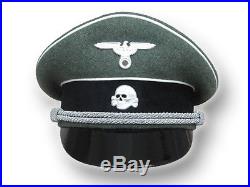 WW2 German Cap Officer Waffen-SS Replica