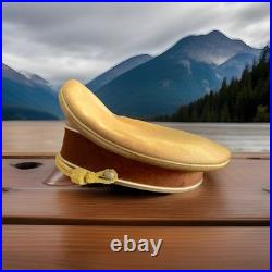 WW2 German Chancellor and National Leaders General Officers Visor Hat Cap Sz 59