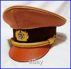 WW2 German Chancellors General Officers Parade Dress Visor Hat Cap Schirmmutze