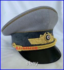 WW2 German Chief Of Staff Luftwaffe General Officers Visor Hat Cap (Janka Made)
