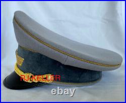 WW2 German Chief Of Staff Luftwaffe General Officers Visor Hat Cap (Janka Made)