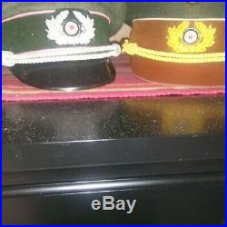 WW2 German Commander Hat and Panzer Commander Hat