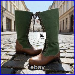 WW2 German DAK High Boots Us Size 5 to 15