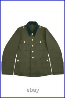 WW2 German DAK/Tropical Afrikakorps M36 General Olive Service Tunic Jacket